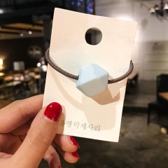 1扎头发橡皮筋网红少女发绳头绳韩国小清新简约个性发圈可爱森女系