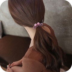 1扎头发头绳发圈橡皮筋发绳头饰成人韩国小清新可爱森女系头发饰品
