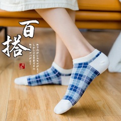 8袜子女可爱日系春秋季女士短袜浅口隐形袜女袜ins潮夏季薄款船袜