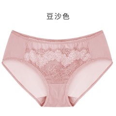 11千奈美内裤女蕾丝性感贴身亲肤面料无勒感健康底档女内裤