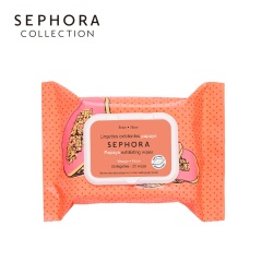 26Sephora/丝芙兰卸妆巾清洁温和脸部一次性便携深层清洁洁面巾湿巾