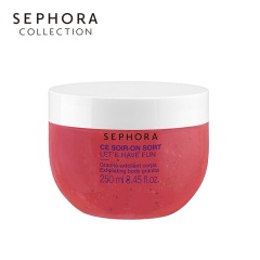 26Sephora/丝芙兰柔滑滋养身体磨砂啫喱磨砂膏身体温和去角质全身