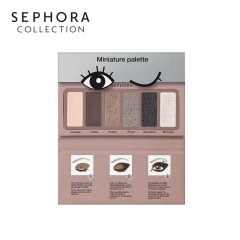 26Sephora/丝芙兰大眼随身眼影盘黄金古铜哑光珠光六色