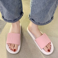 30拖鞋女夏天家用室内防滑浴室居家居2020新款情侣厚底凉拖鞋外穿男