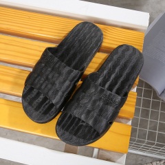 29家居拖鞋夏季韩版防滑厚底男女情侣室内洗澡塑料漏水凉家用拖鞋男