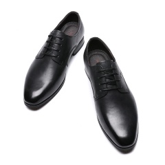 33红蜻蜓男鞋2020春夏新款英伦商务正装真皮皮鞋男士办公室系带单鞋