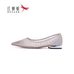 33商场专柜同款红蜻蜓女鞋2020夏季新款时尚尖头细跟仙女鞋时尚单鞋