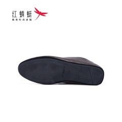33商场专柜同款红蜻蜓男鞋2020夏季新款一脚蹬休闲真皮乐福鞋男单鞋