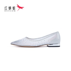33商场专柜同款红蜻蜓女鞋2020夏季新款时尚尖头细跟仙女鞋时尚单鞋