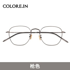 colocp90近视眼镜男潮可配有度数蓝光防辐射眼镜框网红款睛架平光眼镜框女