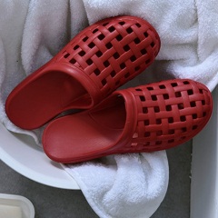 35包头夏季洞洞鞋女室内家居家用拖鞋防滑花园浴室凉拖鞋塑料户外穿