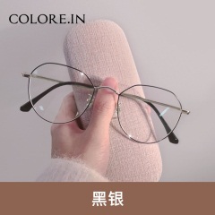 colocp90眼镜近视女韩版潮网红款抗蓝光电脑防辐射疲劳平光护眼睛眼镜框男