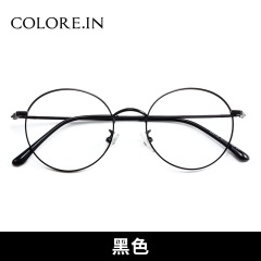 colocp90眼镜框女超轻复古圆框近视眼镜潮全框可配镜片大脸眼睛框眼镜架男