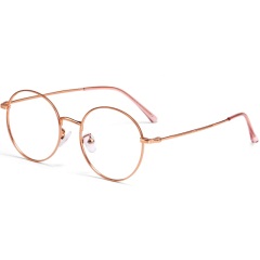 colocp90近视眼镜女韩版潮配有度数复古金丝多边形眼睛可配眼镜框网红款男