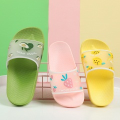 34水果儿童拖鞋夏季可爱卡通女童居家用室内软底防滑浴室亲子凉拖鞋