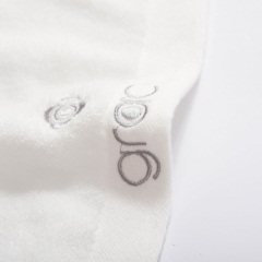 洁丽雅酒店毛巾2条 白色纯色毛巾 吸水柔软亲肤 加厚舒适洗脸巾B95
