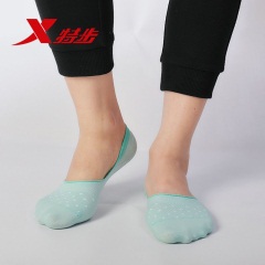 特步女子船袜透气短袜2020夏季新款时尚舒适运动健身通用袜-5双装C96